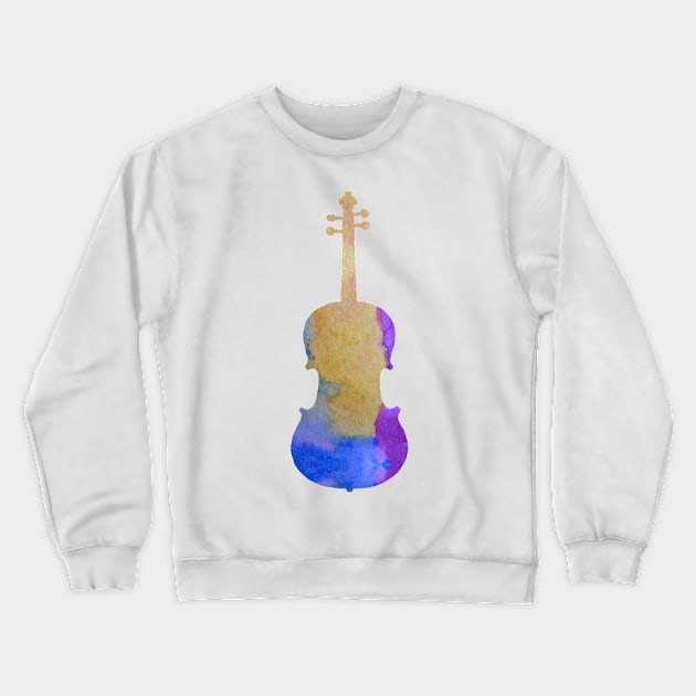 Viola Crewneck Sweatshirt by BittenByErmines